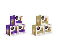 NESCAFÉ Dolce Gusto Mocha - x3 pack de 16 cápsulas - Total: 48 cápsulas & NESCAFÉ Café con Leche Delicato - x3 pack de 16 cápsulas - Total: 48 cápsulas