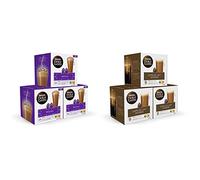 NESCAFÉ Dolce Gusto Mocha - x3 pack de 16 cápsulas - Total: 48 cápsulas & NESCAFÉ Café con Leche Intenso - x3 pack de 16 cápsulas - Total 48 cápsulas