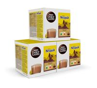 NESCAFÉ Dolce Gusto NESQUIK, 48 cápsulas, Bebida de cacao (3 pack x 16)