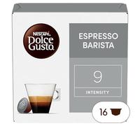 NESCAFÉ Dolce Gusto Ristretto Barista- 16 cápsulas, Espresso fuerte, Intensidad 9, Café de tueste intenso (1 pack x 16)