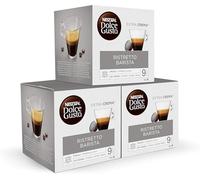NESCAFÉ Dolce Gusto Ristretto Barista - Cápsulas de Café, 48 Cápsulas (3 x 16) - Espresso fuerte - Intensidad 9 - Café de tueste intenso - Originales para cafeteras Dolce Gusto