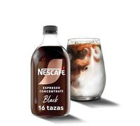 NESCAFÉ Espresso Concentrate Black, con café Arábica, sin azúcar, Concentrado de café líquido para iced coffee y lattes, Botella 500 ml