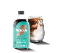 NESCAFÉ Espresso Concentrate Vainilla, con café Arábica y sabor vainilla, Concentrado de café líquido para iced coffee y lattes, Botella 500 ml