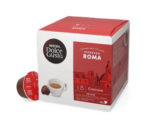 Nescafé | Espresso Roma - 16 cápsulas para Nescafé Dolce Gusto