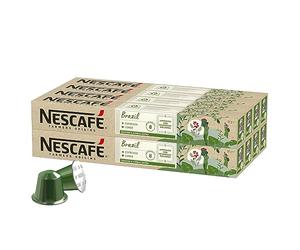 NESCAFÉ Farmers Origins Brazil Lungo Cápsulas de Café 8 x 10 Unidades - Aprobado para Máquinas Nespresso