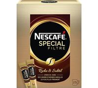 Nescafé Filtro especial, Soluble, paquete de 25 unidades (2 g cada uno)