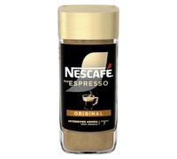 Nescafé Gold tipo ESPRESSO, espresso instantáneo de con granos de café arábica 100% fino, contiene cafeína, con una crema aterciopelada, 1 paquete (1 x 100g)