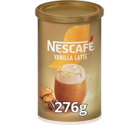 NESCAFÉ GOLD VANILLA LATTE bote de café soluble con sabor a delicioso cappuccino con sabor a vanilla 276g