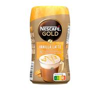 NESCAFÉ GOLD VANILLA LATTE bote de café soluble con sabor a delicioso cappuccino con sabor a vanilla 276g