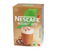 Nescafé | Hazelnut Latte (Avellana) - 8 bolsas de café instantáneo