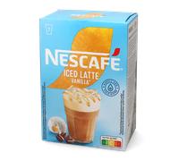 Nescafé | Iced Latte Vanilla (Vainilla) - 7 bolsas de café instantáneo