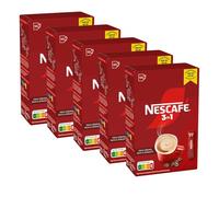 NESCAFÉ Palitos 3 en 1, café instantáneo con crema y café instantáneo con azúcar, paquete de 8 (10 barras de 0.6 onzas cada uno)