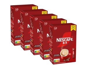 NESCAFÉ Palitos 3 en 1, café instantáneo con crema y café instantáneo con azúcar, paquete de 8 (10 barras de 0.6 onzas cada uno)