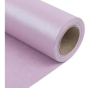 NESCCI Papel de regalo mate de color lavanda, papel brillante perlado de color sólido, papel de regalo perfecto para bodas, día de San Valentín, cumpleaños, Navidad, baby shower, ramo de bricolaje (17