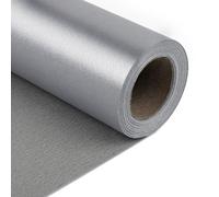 NESCCI Papel de regalo mate plateado, papel brillante perlado de color sólido, papel de regalo perfecto para bodas, día de San Valentín, cumpleaños, Navidad, baby shower, ramo de bricolaje (17