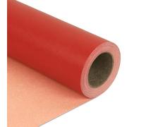 NESCCI Papel de regalo rojo mate, perfecto para bodas, cumpleaños, Navidad, baby shower, 17 pulgadas x 32.8 pies
