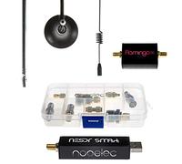 NESDR SMArt v4 RTL-SDR Essentials Starter Kit - Incluye todo para Comenzar con Radio Definida por Software, incluido SDR Premium, Filtro de Banda de FM Flamingo, 3 Antenas, 10 Adaptadores y Estuche