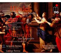 Georg Friedrich Handel Georg Friedrich Handel: Alessandro Severo, HWVA13 (CD)