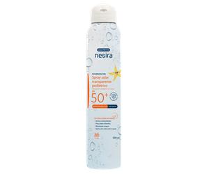 Nesira spray solar transparente pediátrico SPF 50+ 200 ml - Acofarma