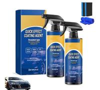 Neslemy Car Coating, 2025 Upgrade Neslemy Advanced Car Quick-Acting Coating Agent Spray, Multi-Functional Waterless Coatings Renewal Agent, For Cars, Boats, Motorcycles (2PCS)