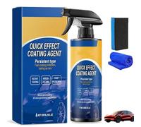 Neslemy Car Coating Spray, 3 in 1 High Protection Quick Effect Coating Agent, Multi-Functional Waterless Coatings Renewal Agent, for Cars, Motorcycles (1PC)