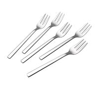 Nesmilers Set de 12 Postre Tenedor, Tenedor de Pastel Acero Inoxidable