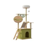NESPIQ Árbol para Gatos Árbol para Gatos, Bonita Torre para Gatos, Condominio Estable De Varios Niveles para Gatos Grandes, Fácil De Montar con Rasguño Casa De Gatos