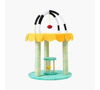 NESPIQ Árbol para Gatos Cat Tree Cat Tower Condo con Centro De Actividad De Poste De Rascado Cubierto De Sisal, Poste De Rasguño De Gato Juguetes para Gatos Casa De Gatos