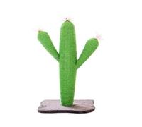 NESPIQ Árbol para Gatos Rascador para Gatos De Cactus Proteja Sus Muebles con Postes Y Almohadillas para Rascar De Sisal Natural, Poste para Rascar Gatos Casa De Gatos(55cm)