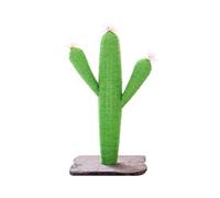 NESPIQ Árbol para Gatos Rascador para Gatos De Cactus Proteja Sus Muebles con Postes Y Almohadillas para Rascar De Sisal Natural, Poste para Rascar Gatos Casa De Gatos(80cm)