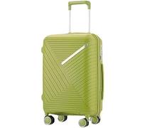 NESPIQ Equipaje de viaje de negocios, maleta ligera con ruedas giratorias, maleta ligera, h, 50,80 cm (20 pulgadas)