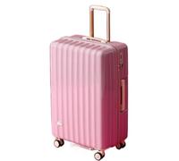 NESPIQ Equipaje de viaje de negocios para mujer con ruedas giratorias, maleta ligera con ruedas giratorias para aviones, maleta ligera, d, 28 pulgadas