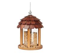 NESPIQ Estación De Alimentación para Pájaros Comedero Impermeable para Colgar Al Aire Libre, Casa De Pájaros, Decoración De Jardín, Estación De Alimentación De Pájaros Balcón Y Jardín