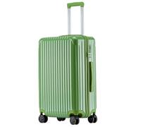 NESPIQ Maleta de viaje de negocios, maleta rígida de ABS con ruedas giratorias dobles, equipaje ligero con luz de bloqueo, a, 28 pulgadas