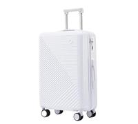 NESPIQ Maleta de viaje de negocios, maleta rígida giratoria para viajes de 3 a 5 días, ruedas giratorias, PC + ABS, maleta rígida duradera ligera, g, 0,61 cm (24 pulgadas)