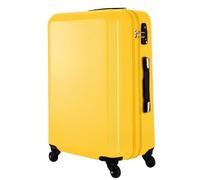 NESPIQ Maleta rígida de viaje de negocios con ruedas, ligera, equipaje de mano a cuadros, maleta con luz de bloqueo TSA, a, 0,61 cm (24 pulgadas)