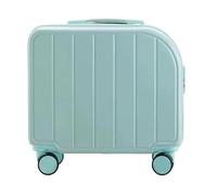 NESPIQ Maletas De Cabina 18" Maletas con El Bolso Durable del Equipaje De Hardside del PVC De 4 Ruedas para La Maleta del Viaje Maleta con Cerradura (Color : F, Size : 18 Inch)