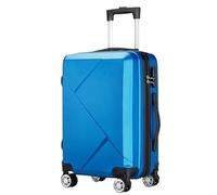 NESPIQ Maletas De Cabina Continúe El Equipaje Hardcase Suitacse con La Maleta Ligera De Hardshell De Las Ruedas del Hilandero Maleta con Cerradura (Color : Blue, Size : 20in)