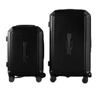 NESPIQ Maletas De Cabina Juego De 2 Maletas Maletas De Gran Capacidad Juegos De Equipaje con Palanca De Ajuste De Varios Niveles Maleta con Cerradura (Color : A, Size : 20in+26in)