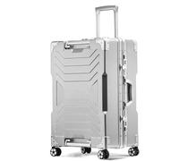 NESPIQ Maletas De Cabina Maleta De Equipaje De Cabina De Aluminio Ligera, Funda De Embarque con Rueda Universal Silenciosa, Equipaje Maleta con Cerradura (Color : A, Size : 24 Inch)