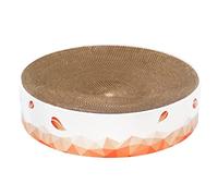 NESPIQ Rascador De Cartón para Gatos Rascador De Gatos Corrugado, Tipo Redondo, Tablero Rascador De Gatos Duradero, Reversible para Protección De Muebles Rascador para Gatos