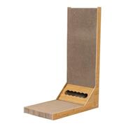 NESPIQ Rascador De Cartón para Gatos Rascadores For Gatos De Interior, Almohadilla Rascadora De Cartón For Gatos, Tablero Rascador Vertical For Gatos En Forma De L, Grande Rascador para Gatos(A)