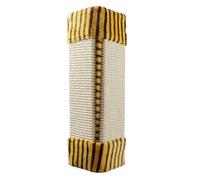 NESPIQ Rascador de esquina para gatos, rascador de sisal, resistente a las mordeduras, sofá de esquina que se puede montar en la pared, juguete para gatos, almohadilla para rascar gatos (barra