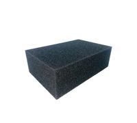 Nespoli Esponja de Albañil, Ideal para Cementos, Baldosas y Decoración, Color Gris, 180x120x60 mm