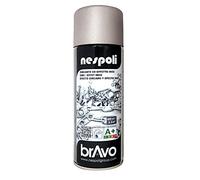 Nespoli Pintura en Spray, Color Acero Inox, Efecto Inoxidable, 400 ml, Acabado Profesional