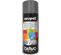 Nespoli Pintura en Spray, Color Gris Plata, 400 ml, Acabado Profesional