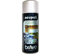 Nespoli Pintura en Spray, Color Plata, Efecto Metales Preciosos, 400 ml, Acabado Profesional