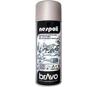 Nespoli Pintura en Spray, Color Zinc Galvanizado al Frio, Efecto INOX, 400 ml, Acabado Profesional
