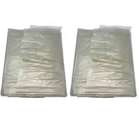 Nespoli Plastico Cubretodo Reciclado, Resistencia Confort, 4x5 m, 20 m2, para Protección de Polvo, Suciedad, Humedad, Pintura, Uso en Interiores (Paquete de 2)