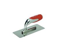 NESPOLI Plato de acero inoxidable redondeado, 8 x 20 cm